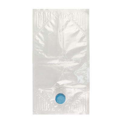 Getränke 10L BIB Beutel in Box Nylon Flüssigkeitsbeutel Saftverteiler mit hohem Schraubenringventil aseptische Beutel für die Verpackung