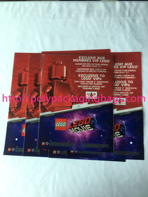 Transparente verpackende selbstklebende Taschen-Plastikgewohnheit druckte SGS-Reichweite Rohs