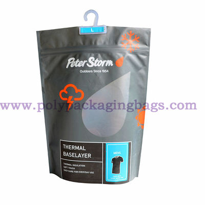 200 Mikrometer-Plastikreißverschluss-Verpackungs-Taschen mit unterem Keil