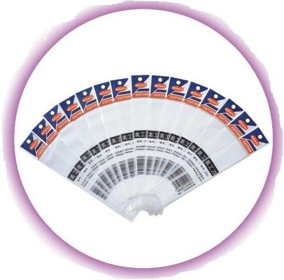 Plastiktasche-/Vorlaufkarte-kleines Cello der Sondergröße-BOPP bauscht sich