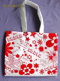 Populäre kleine pp.-Einkaufstaschen mit der Flora gedruckt für Anzeige